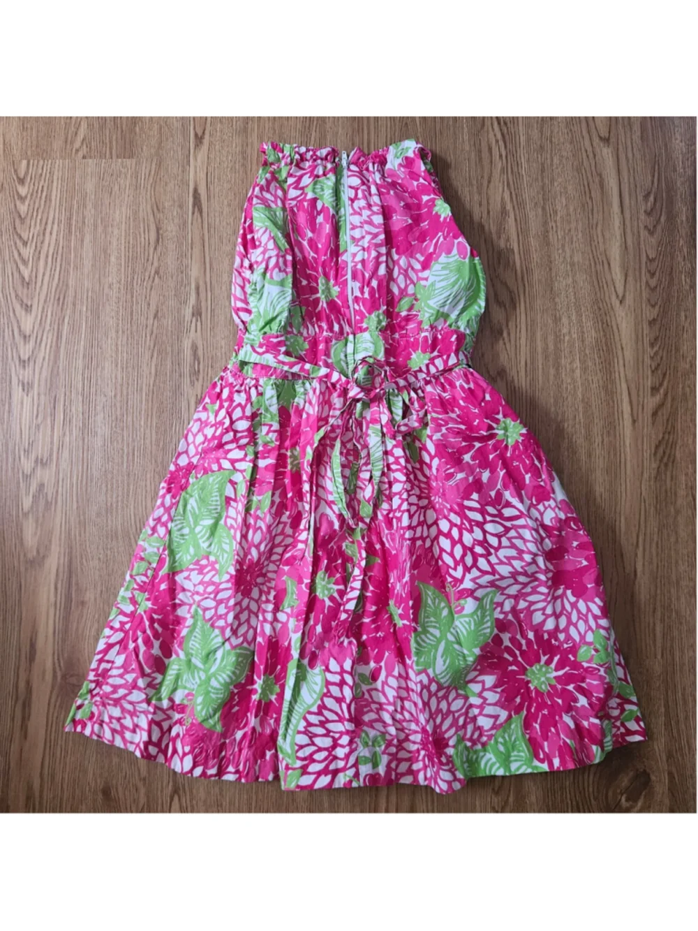 Lilly Pulitzer Jubilee Girls Sleeveless Dresses Floral Girly Girls 7 Set of 2